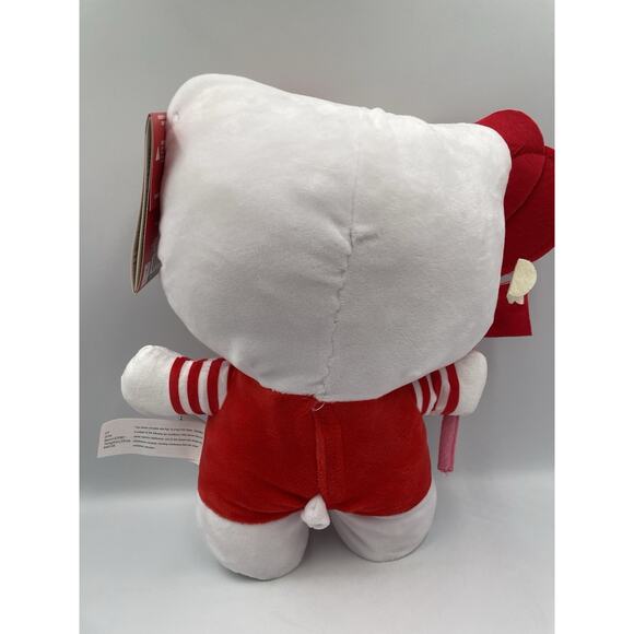 Hello Kitty Valentines “Be Mine” Plush Side Stepper Red New With Tags - Picture 5 of 10